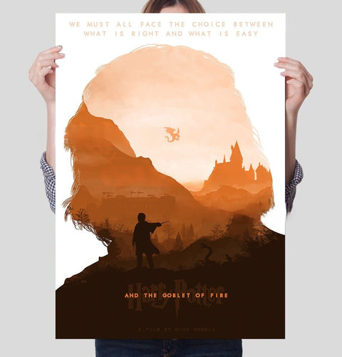 Affiche harry potter et la coupe de feu