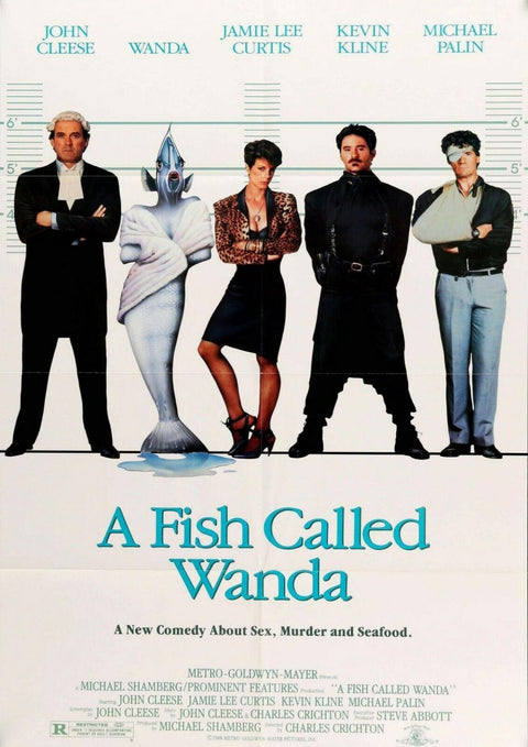 Affiche un poisson nommé wanda